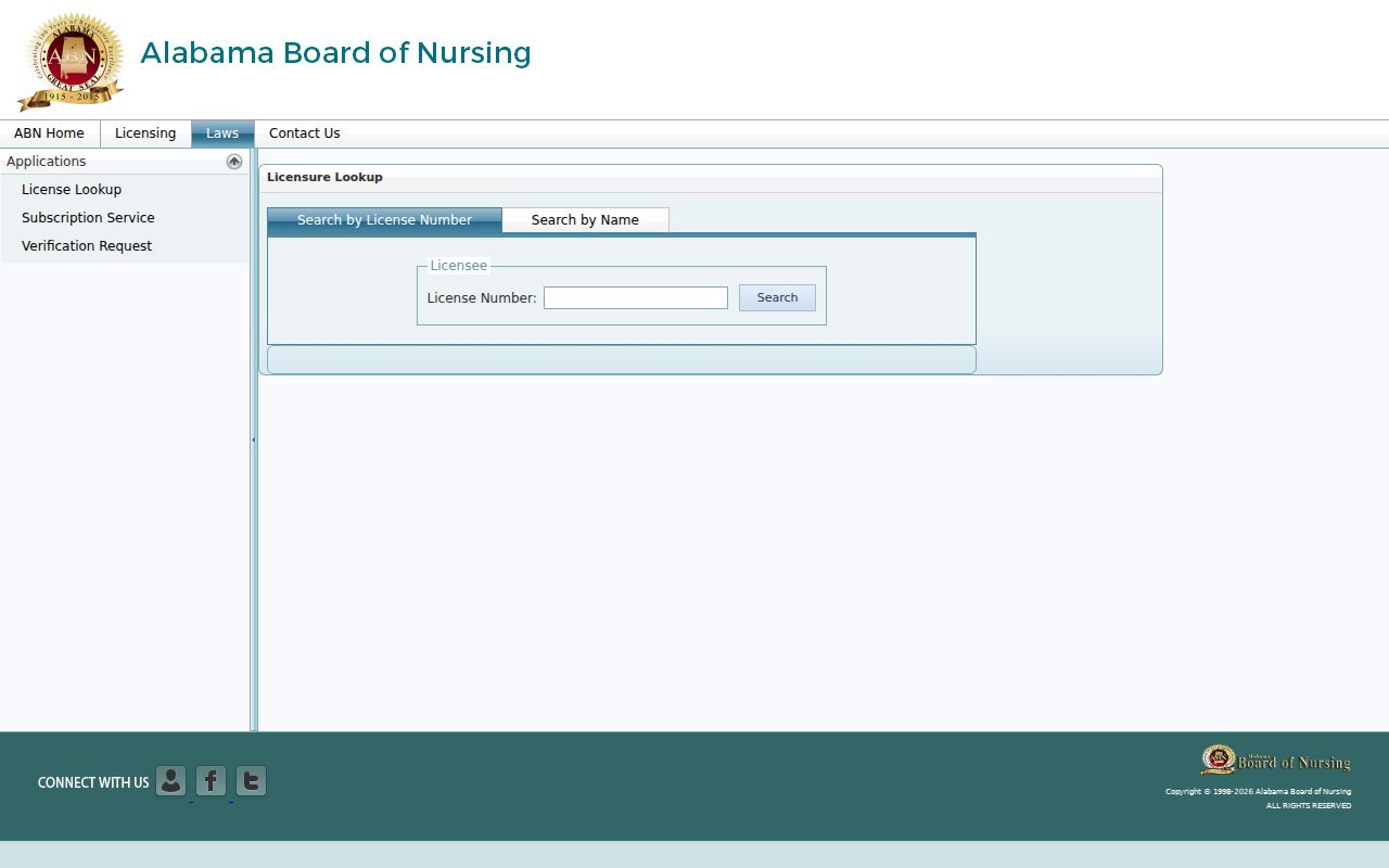 Shelby County neighbors credential check at Alabama nursing verification