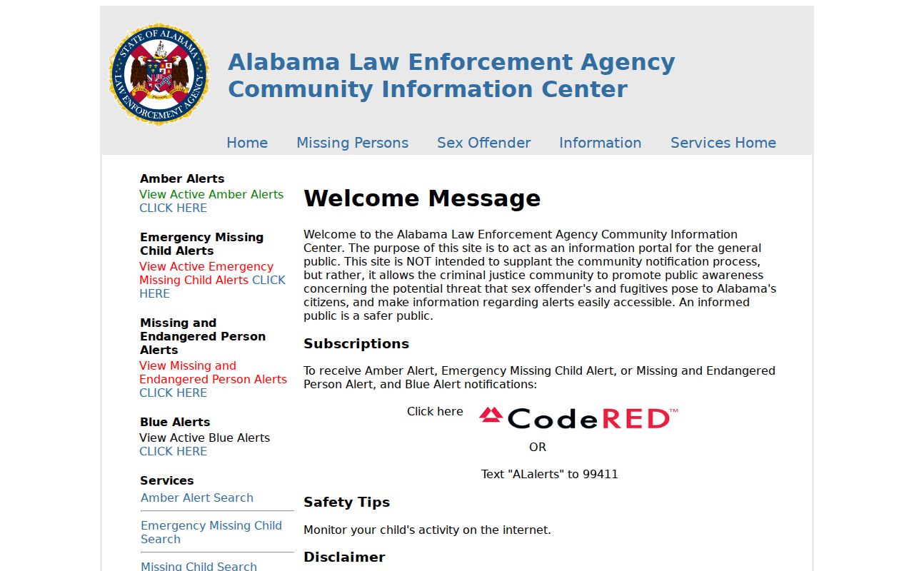 Shelby County resident lookup through the ALEA community information gateway